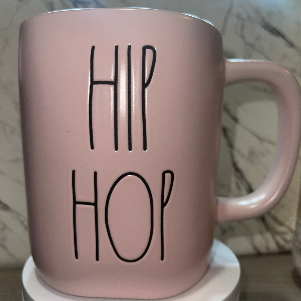 Rae Dunn Pink Hip Hop Mug Dining Essential